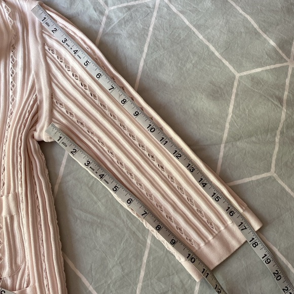 Chanel Coco logo Pearl Button Knit Cardigan, size fits S/M - Picture 8 of 10